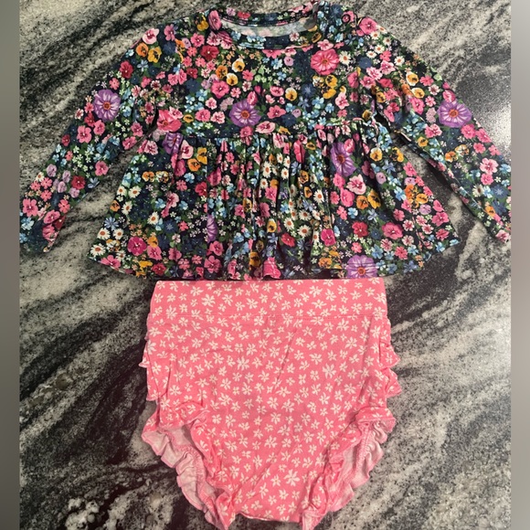 Posh Peanut Other - POSH PEANUT - Bummie Set, 3-6mo